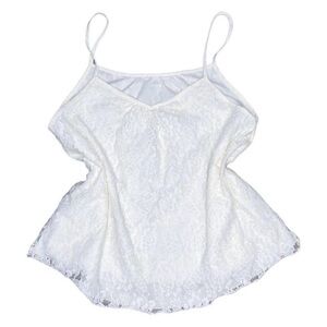 White Lace Camisole Top